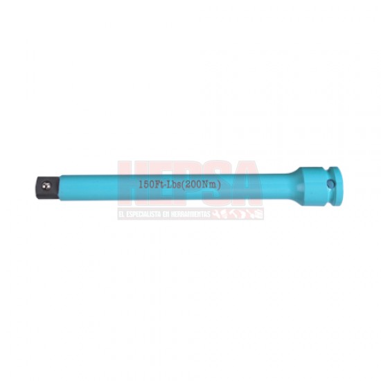 BARRA DE EXTENSIÓN DE IMPACTO 1/2" 200NM/150FT.LB COLOR AZUL PASTEL KING TONY 4269-08-K0